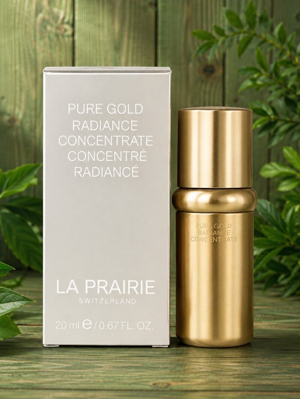 La Prairie Pure Gold Radiance Concentrate Face Serum 20ml / 0.67oz NEW Sealed